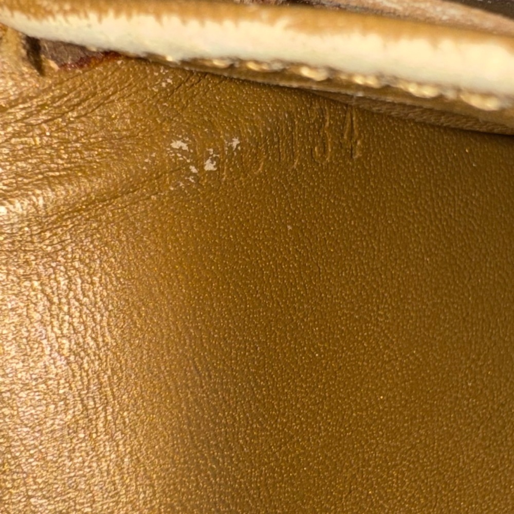 Louis Vuitton Gold Matte Vernis Porte-Tresor International Wallet - Picture 15 of 15